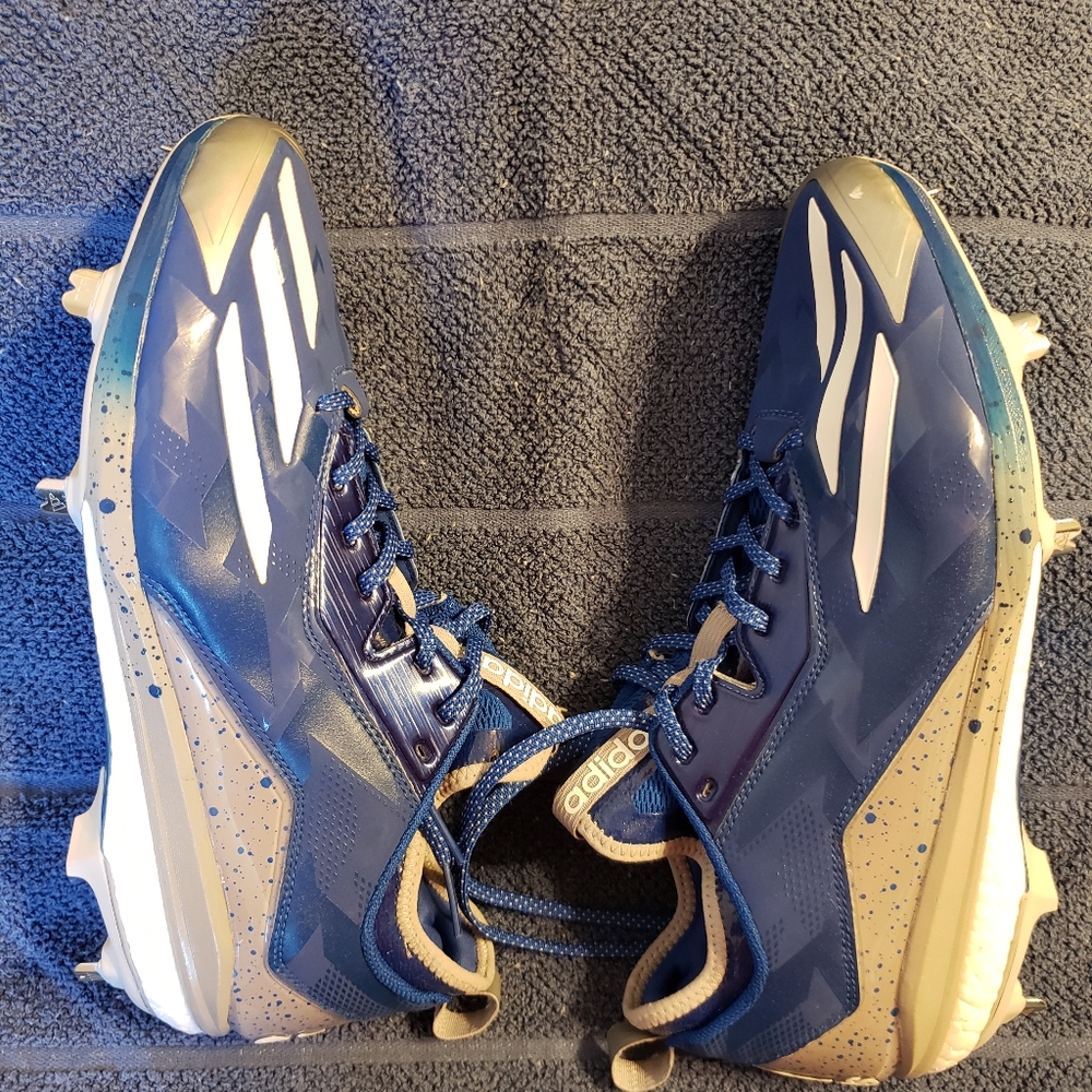 Adidas steel spike cleats new size 13